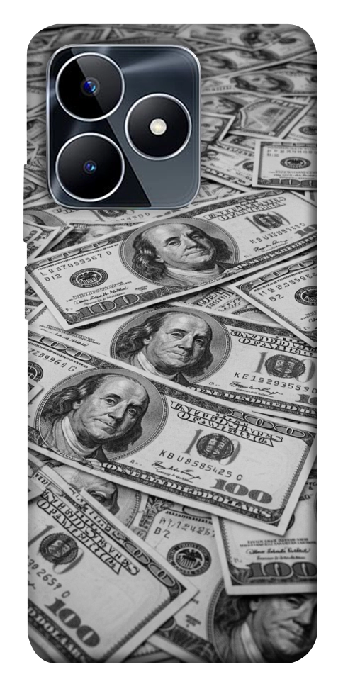 Чохол Dollars background для Realme C53