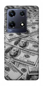 Чехол Dollars background для Infinix Note 30 Pro NFC