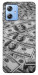 Чохол Dollars background для Motorola Moto G84