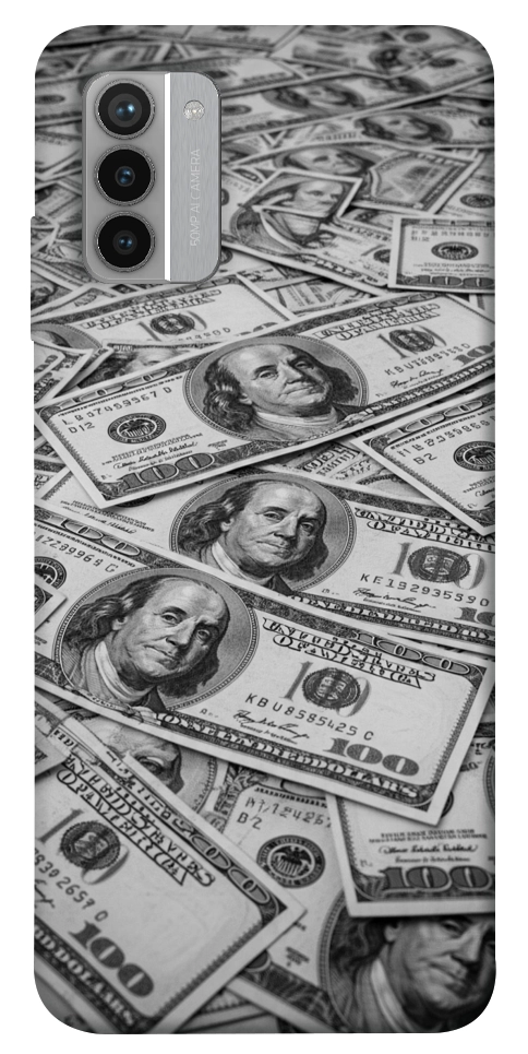 Чохол Dollars background для Nokia G42
