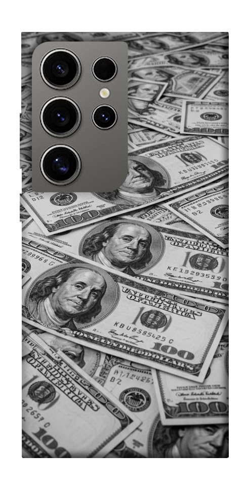 Чохол Dollars background для Galaxy S24 Ultra