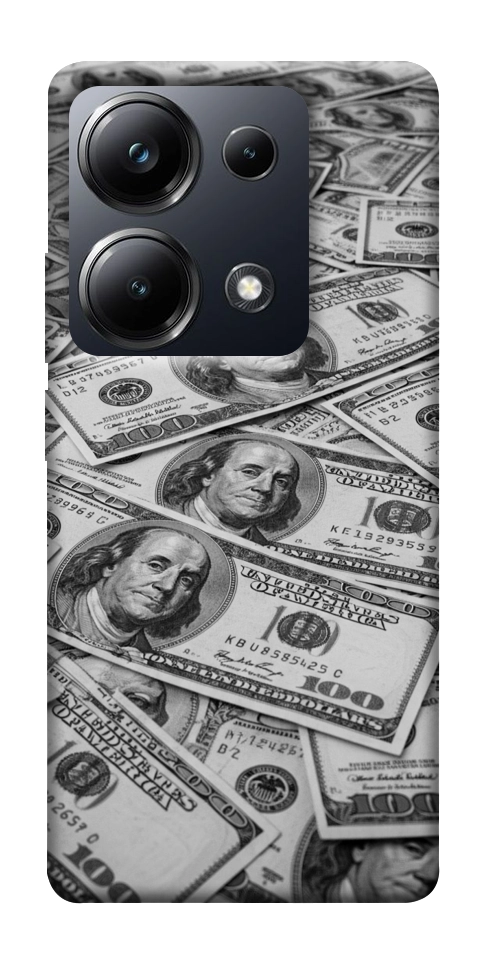 Чохол Dollars background для Xiaomi Poco M6