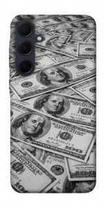 Чехол Dollars background для Galaxy A55