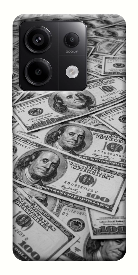 Чохол Dollars background для Xiaomi Redmi Note 13 Pro 4G