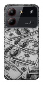 Чохол Dollars background для ZTE Blade A54 4G