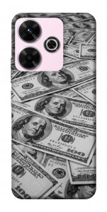 Чехол Dollars background для Xiaomi Redmi 13 4G