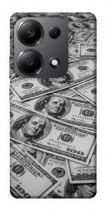 Чехол Dollars background для Xiaomi Redmi Note 13 Pro 5G