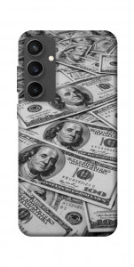Чехол Dollars background для Galaxy S24 FE
