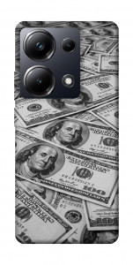 Чехол Dollars background для Xiaomi Poco M6 Pro 4G