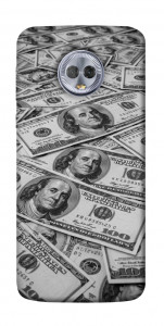 Чохол Dollars background для Motorola Moto G6 Plus