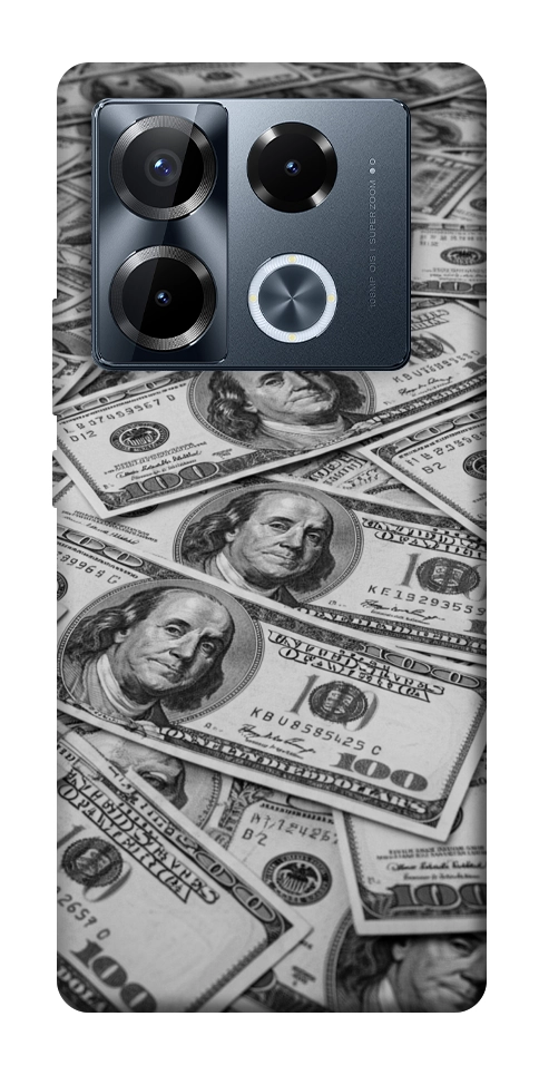Чохол Dollars background для Infinix Note 40 Pro 4G
