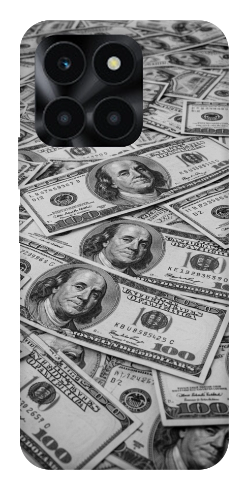 Чохол Dollars background для Huawei Honor X6a