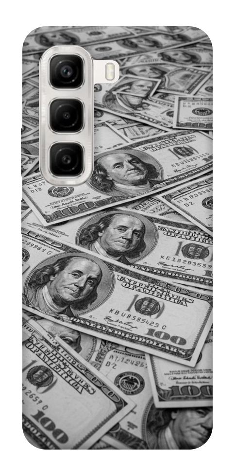 Чохол Dollars background для Infinix Hot 50 4G