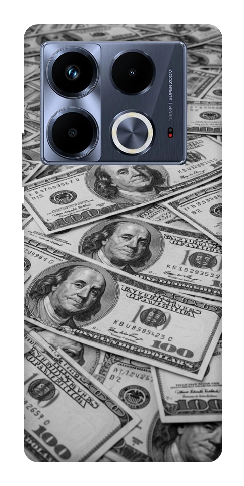 Чохол Dollars background для Infinix Note 40 4G