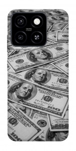 Чехол Dollars background для ZTE Blade A55 4G