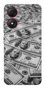 Чехол Dollars background для ZTE Blade A34 4G