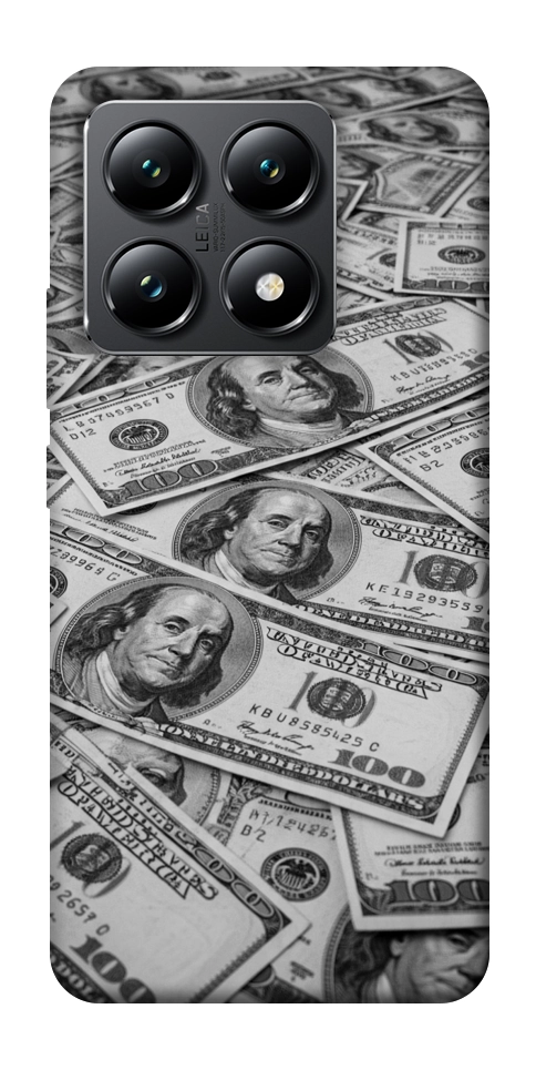 Чехол Dollars background для Xiaomi 14T