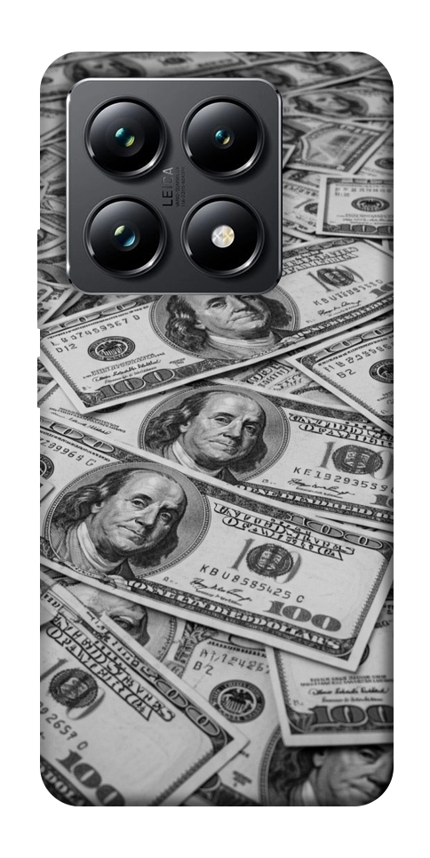 Чехол Dollars background для Xiaomi 14T Pro