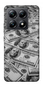 Чехол Dollars background для Xiaomi 14T Pro