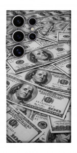 Чохол Dollars background для Galaxy S25 Ultra