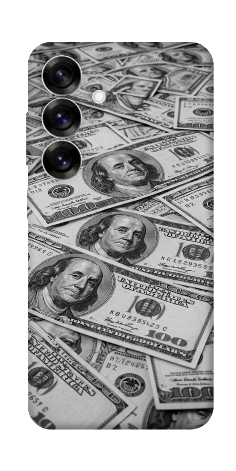 Чохол Dollars background для Galaxy S25+