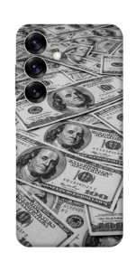 Чехол Dollars background для Galaxy S25+