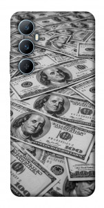 Чехол Dollars background для Realme C65 4G