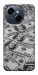 Чехол Dollars background для TECNO Spark Go 1 (KL4)