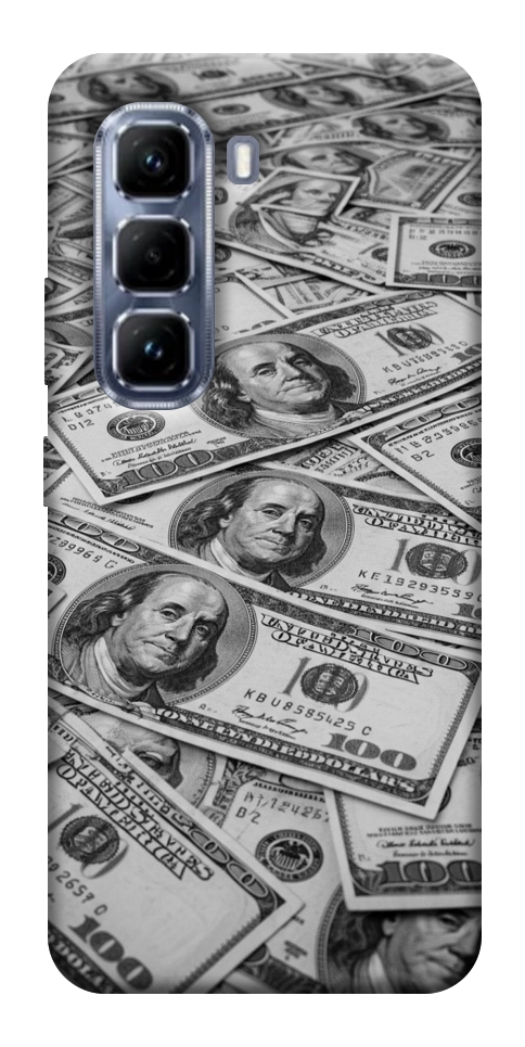 Чохол Dollars background для Infinix Hot 50 Pro
