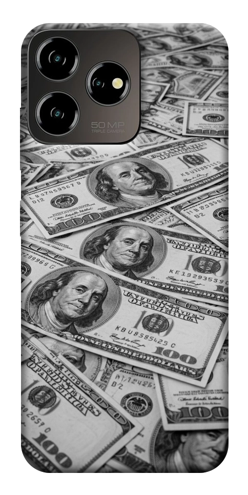 Чохол Dollars background для ZTE Blade V50 Design 4G