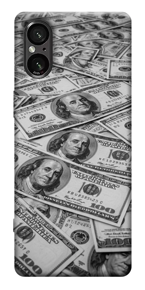 Чехол Dollars background для Sony Xperia 5 V