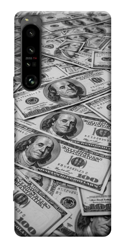 Чехол Dollars background для Sony Xperia 1 IV