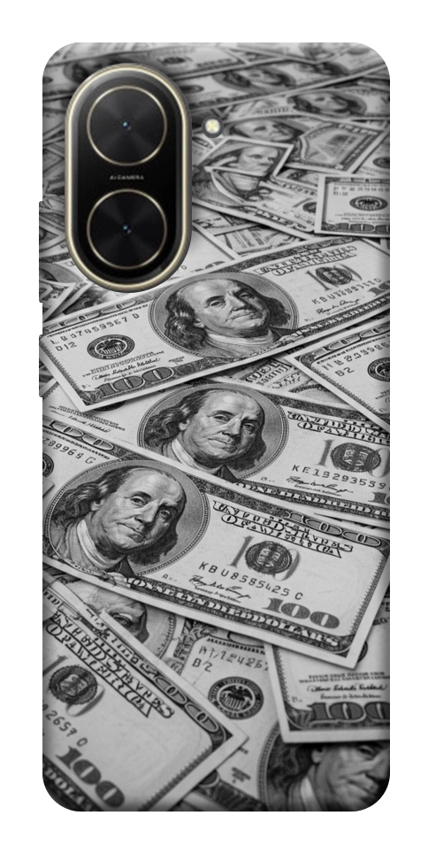 Чехол Dollars background для Xiaomi Poco C71
