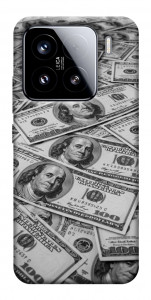 Чехол Dollars background для Xiaomi 15