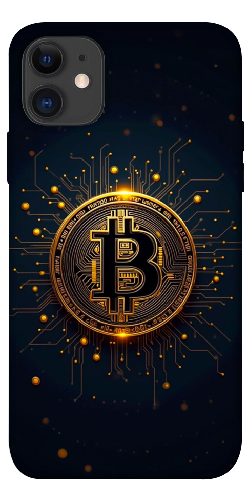 Чохол Bitcoin для iPhone 11