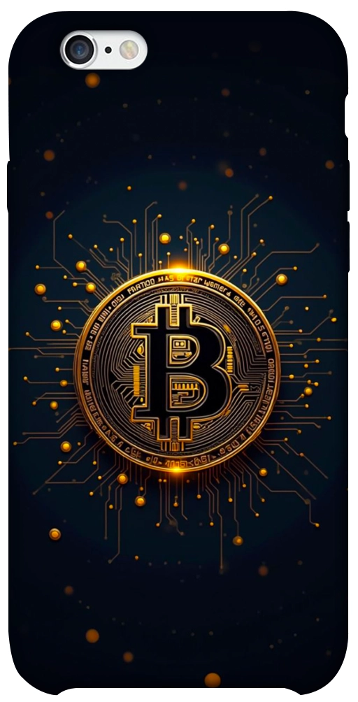 Чехол Bitcoin для iPhone 6