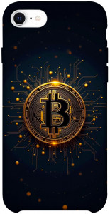 Чехол Bitcoin для iPhone SE (2020)