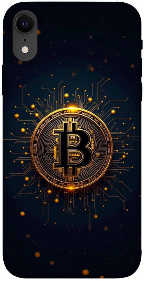 Чохол Bitcoin для iPhone XR