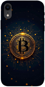 Чохол Bitcoin для iPhone XR