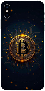 Чехол Bitcoin для iPhone X
