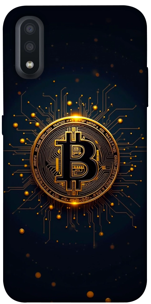 Чохол Bitcoin для Galaxy A01
