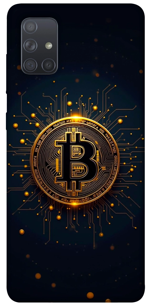 Чехол Bitcoin для Galaxy A71 (2020)