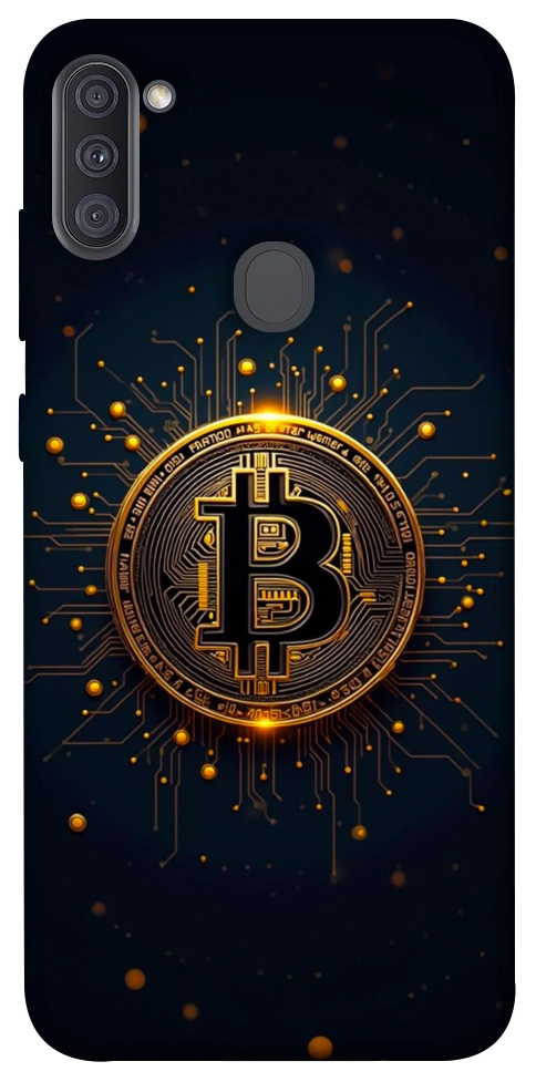 Чохол Bitcoin для Galaxy A11 (2020)