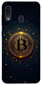 Чохол Bitcoin для Samsung Galaxy A20 A205F