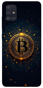Чохол Bitcoin для Galaxy A51 (2020)