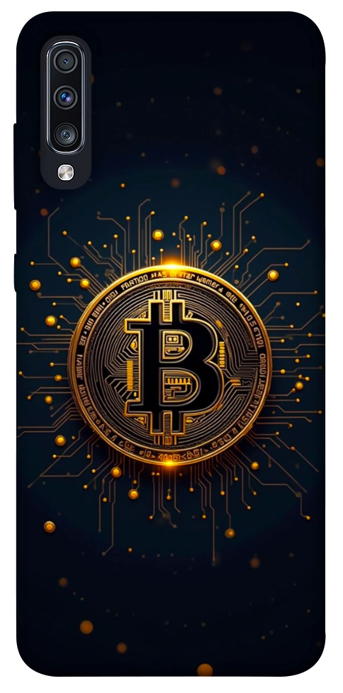 Чехол Bitcoin для Galaxy A70 (2019)