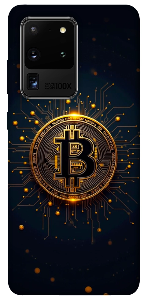 Чохол Bitcoin для Galaxy S20 Ultra (2020)