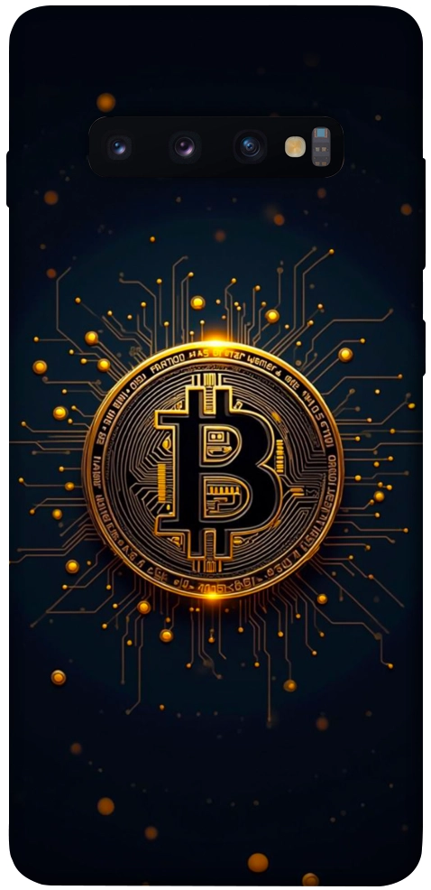 Чехол Bitcoin для Galaxy S10 Plus (2019)