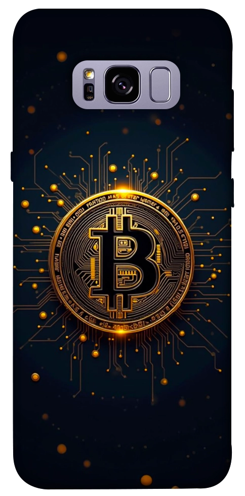 Чехол Bitcoin для Galaxy S8+