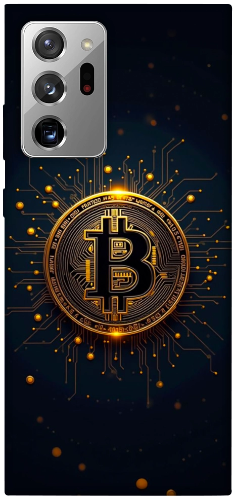 Чехол Bitcoin для Galaxy Note 20 Ultra